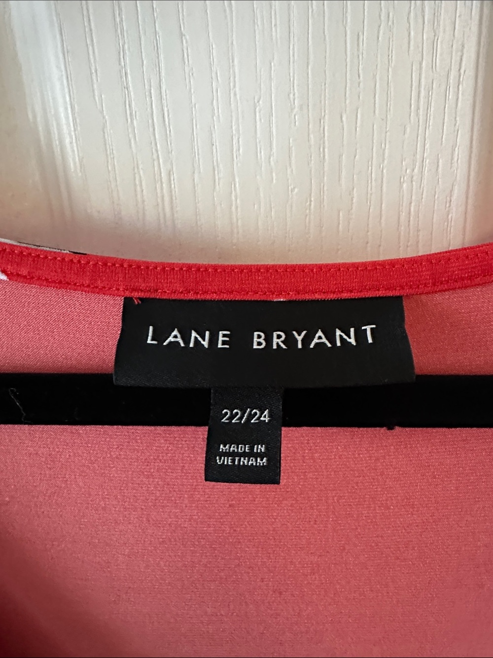 Lane Bryant Red Floral Wrap Midi Dress - Picture 2 of 7